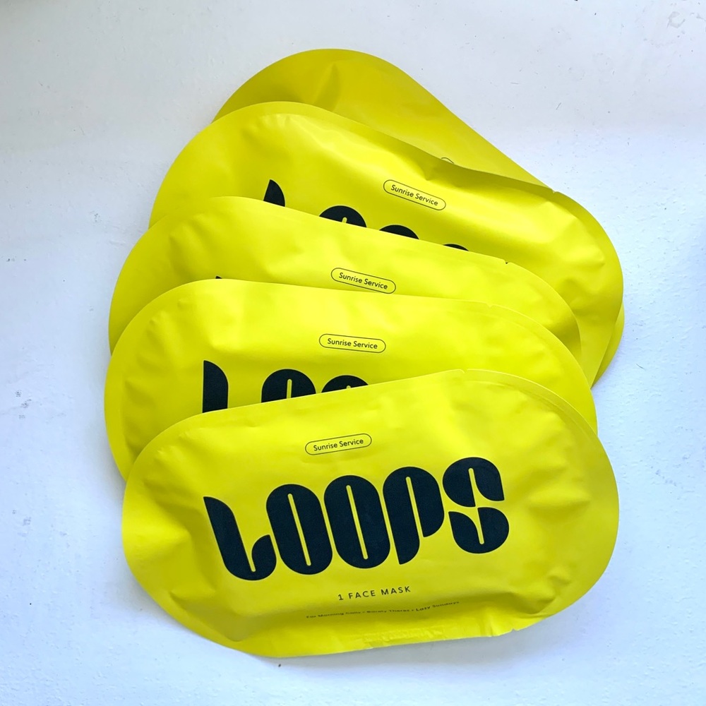 Loops Sunrise Service Facial Masks